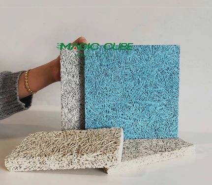 Fireproof Cement Wood Wool Acoustic Panel